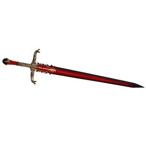 Fantasy Dragon Soul PU Foam Long Sword For Cosplay Costume Party Medieval Dark Elf Simulation Weapon Prop Gear