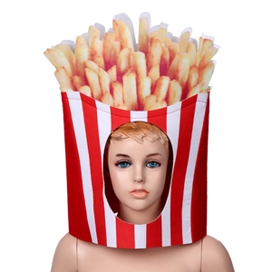 Chapeau De Fête Nouveauté Tissu Non Tissé Forme De Nourriture Noël Pour Cosplay Costume Décoration Festive Accessoires De Photographie