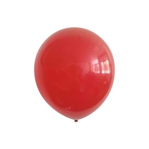 Vibrant red round latex balloon for Valentine's Day party and wedding decorations