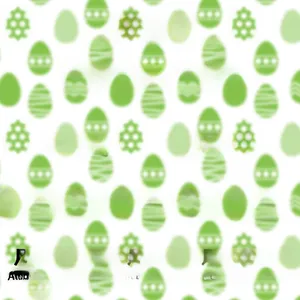 Especificación detallada del material del mantel de fieltro verde para Pascua
