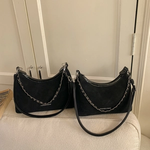 Borsa Hobo Sottobraccio In Pelle PU Opaca Retro Da Donna Con Tracolla A Catena In Metallo Borsa A Spalla A Mezzaluna