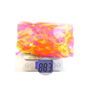 Misurazione del peso di 88,3g per decorazioni da tavolo con frange macaron colorate