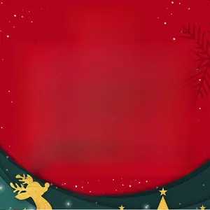 Detailed size specifications for red Christmas headband with PET and cloth material