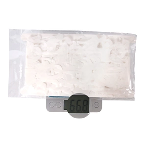 White ghost fringe curtain party decoration weighing 66.8g with individual packaging