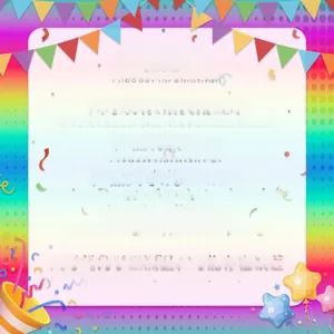 Detail der Maße und PET-Materialspezifikationen für den Regenbogen-Fransenvorhang