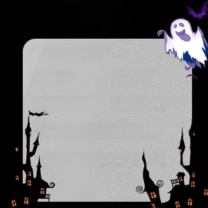 Detaillierte Größentabelle für 1x2m Halloween Hexen Regen Vorhang aus PET Material