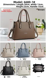 Detailed size specifications and multi-layered interior structure of the tote bag