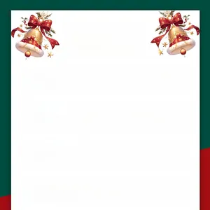 Detailed view showing 5cm width measurement of festive polyester Christmas reindeer ribbon