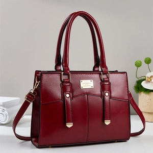 Sac À Main Et Pochette Femme Cuir PU Grande Capacité Tote Sac À Épaule Bandoulière Avec Sangle Amovible Mode Travail