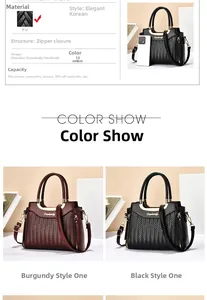 Detail showing high capacity of the woven tote bag for daily essentials and 12 colors