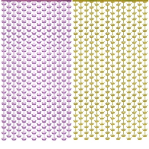 Golden and purple crown fringe curtains for birthday party wall decoration backdrop