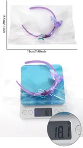 Meerjungfrau Haarreif Größe 15,5x19cm und 18,1g Gewicht Spezifikation für Party Haarschmuck