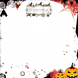 Detailed technical specifications of the Halloween wreath made of PET and rattan material