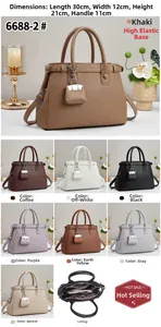 Detailed view of luxury lychee texture tote handbag available in eight vibrant colors