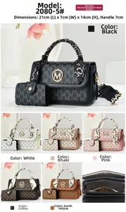 Detail showing the inner lining and spacious structure of the stylish printed crossbody bag