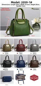 Detailed dimension guide for textured tote bag showing dimensions 24x14.5x20cm and 13cm handle