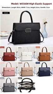 Detailed size chart and dimensions of the red bridal handbag with 30x11x22 cm measurements
