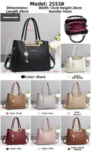 Detailansicht der Handtasche mit Lychee-Struktur und mehrschichtigem Innenraum-Design