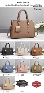 Detailed dimension guide and multi-color selection for this canvas bucket handbag