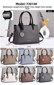 Détails du sac cabas texturé avec compartiments intérieurs et plusieurs options de couleurs