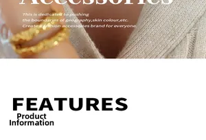 Detail of two hammered 18k gold vintage rings styled with a beige knit sweater