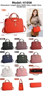 Detailed size chart and dimensions for the embossed crossbody bag with deer pendant charm