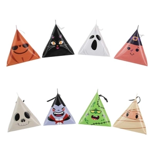 Pack de 8 cajas de caramelos de Halloween con fantasmas, calabazas y personajes de dibujos