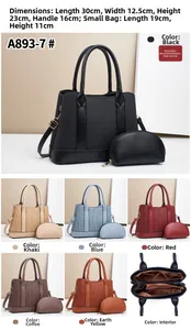 Détails d'un ensemble de sacs bandoulière colorés avec compartiments et options de couleur