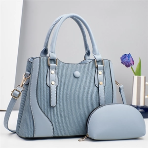 Damen Handtaschen PU Leder Großraum Tote Schulter Umhängetasche Und Beutel Mode Lässig Büro Reise