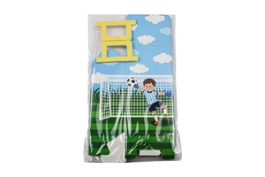 Boîtes cadeaux plates sur le thème du football avec motif de gardien de but
