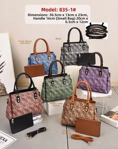 Detailed view of textured fish scale pattern handbag with dimensions and internal compartments