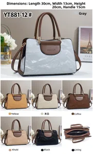 Detailed internal structure of the large capacity crossbody bag with dimensions and multi-colors