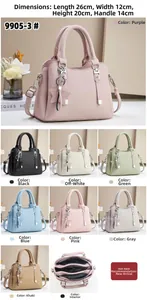 Detailed interior view and dimensions of the large capacity pebbled leather handbag