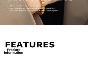 Close-up of a gold-beaded bracelet for women with high-shine metallic finish