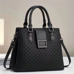 Sac À Main Femme Bandoulière Cuir PU Texture Gaufrée Tissée Boucle Élégant Vintage Crossbody Pour Bureau Voyage