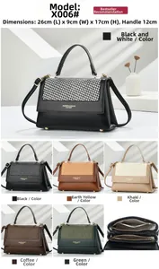 Spécifications de taille et 6 coloris pour ce sac cabas à double compartiment