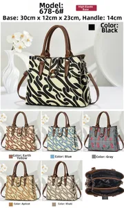 Detail view of large canvas tote bag with 3-layer interior compartments and bottom studs