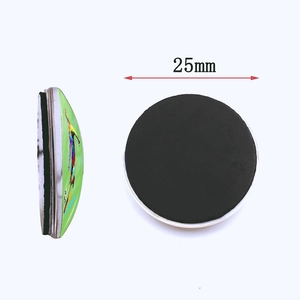 25mm soccer player glass cabochon magnet for fridge or whiteboard decoration