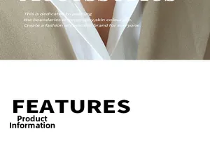Détail de mode montrant un blazer marron élégant avec une chemise blanche