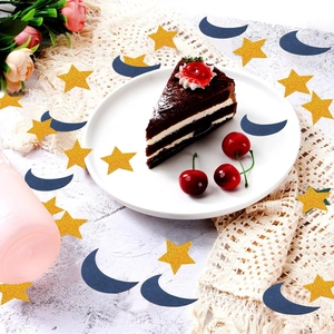 Star Moon Confetti Glitter Paper Party Decoration Wedding Baby Shower Festive Table Scatters Nursery Decor