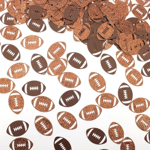 American Football Confetti Glitter Paper Table Scatter For Super Bowl Sports Theme Birthday Party Decoration Venue Decor