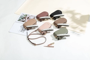 Borse a tracolla colorate in pelle PU con manici floreali e sottili spalline