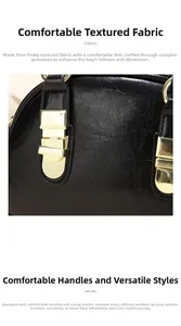 Close-up of black glossy pleated texture fabric and gold hardware on mini handbag