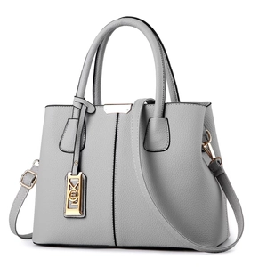 Women Large PU Leather Handbag Fashion Litchi Pattern Shoulder Crossbody Bag Trendy Tote Bag For Daily Commuting Office