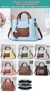 Detailed multi-color display and internal capacity of the trapezoidal lychee grain tote bag