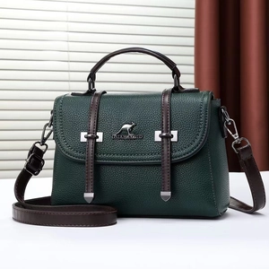 Women Vintage Pebble Pattern Handbag Retro Fashion Shoulder Crossbody Bag PU Leather Daily Commute Tote Bag For Ladies