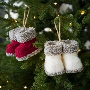 Creatieve Kerstboom Ornament Laarsvorm Hangende Kous Hanger Voor Vakantie Feest Huisdecoratie Kerst Decoratie