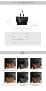 Dimensions détaillées et options de couleurs pour le grand sac fourre-tout tissé