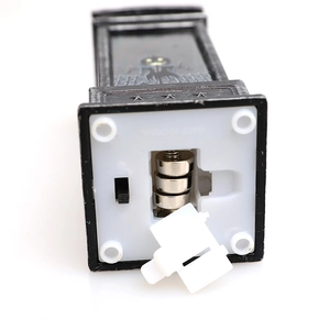 Halloween telephone booth lantern with LED pumpkin light and bottom battery compartment