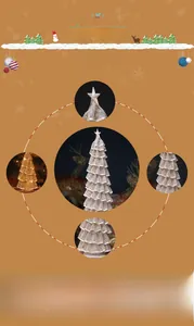 Macro detail of multi-layered lace mesh Christmas tree with integrated warm LED lighting